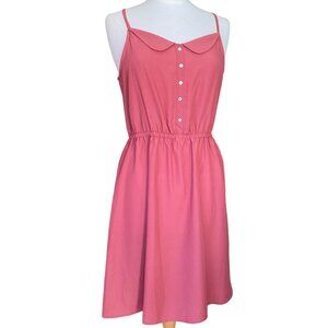 Kardashian Kollection Sundress Sz L Fairycore School Girl Preppy Romcom Y2K 90s